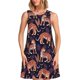 thumbnail image 1 of Fotbe Leopard Print Vestido de Verano sin Mangas para Mujer – Vestido Midi Línea A, Estilo Camiseta Floral, Vestido Playero Casual y Fluido, 1 of 7