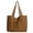 Brown, variant on SUOSDEY Corduroy Tote Bag for Women,Casual Large Capacity Work Bag Hobo Crossbody Handbags