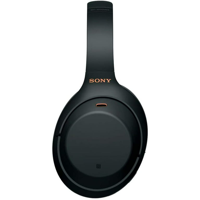  Sony WH-1000XM4 Wireless Premium Noise Canceling Overhead  Headphones with Mic for Phone-Call and Alexa Voice Control, Black WH1000XM4  : Electronics