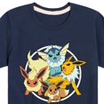 thumbnail image 3 of Pokémon - Eevee Group - Youth Short Sleeve Graphic T-Shirt, 3 of 5