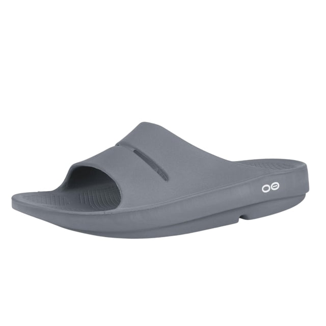 Recovery Slide OOFOS ooAhh Slate Mujer 10 Hombre 8