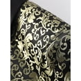 thumbnail image 4 of Beauty-Emily Men’s Luxury Jacquard Blazer with Satin Shawl Collar, Single-Button Formal Jacket for Weddings, Parties & Dinner Events, 4 of 10