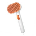 thumbnail image 4 of Cat Hair Brush, Cat Brushes for Indoor Cats Grooming and Shedding, Self Cleaning Brush for Short and Long Haired Cats, 4 of 6