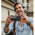 thumbnail image 3 of Dexnor for Samsung Galaxy S24 FE Case with Built-in Slide Camera Cover & Screen Protector & Kickstand,Heavy-Duty Shockproof Rugged Case Full-Body Bumper Protective Cover for Galaxy S24 FE 2024, Black, 3 of 7
