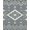 Slate Grey Cream, Pattern 3, variant on ODIKA Lattice Geometric Border Grey Fuzzy Shaggy Plush Throw Boho Large Playful for Hallway, Study Room, Playroom, Non-Slip Low Profile