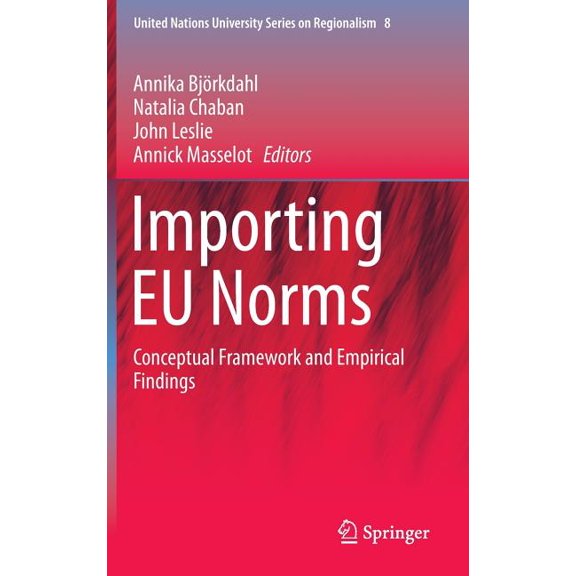 United Nations University Regionalism Importing EU Norms: Conceptual Framework and Empirical Findings, Book 8, (Hardcover)