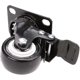 thumbnail image 3 of 4 Swivel Castors With Brake 50mm Rubber Castor Wheels For Furniture With 400kg Capacity, Black-yujia-yujia, 3 of 5