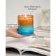thumbnail image 4 of Vela aromática M&SENSE Summer Ocean, 300 ml, cera de soja natural, 4 of 9