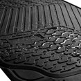 thumbnail image 4 of FH Group Ensemble de 3 Tapis de Sol en Caoutchouc Résistant pour Auto Berline SUV Van, Complet, 4 of 6