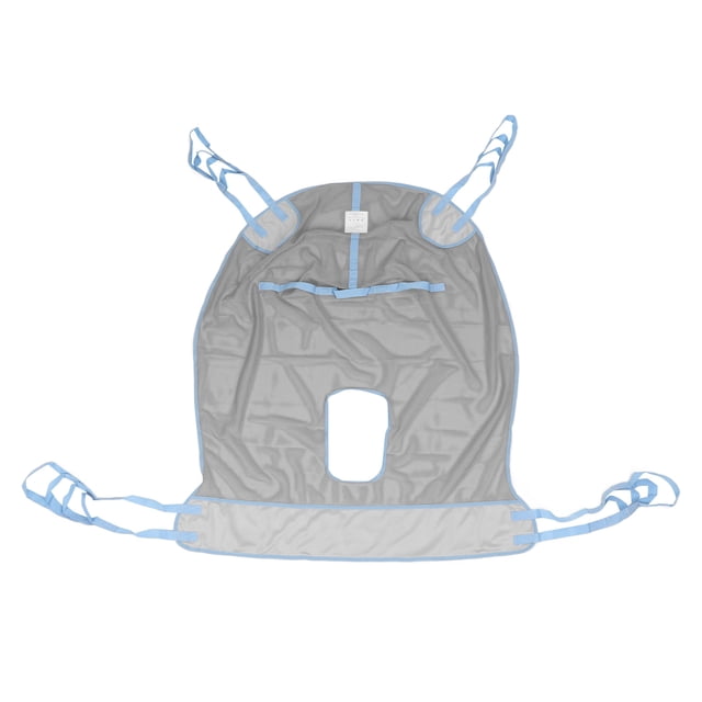 Patient Lift Sling, 4 Positions 230KG Capacity, Hole Design, Mesh Breathable, Patient Transfer Sling with Directional Grip, Suitable for Patients with Poor Legs and Feet, Use It