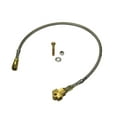 thumbnail image 1 of Skyjacker Suspensions Brake Line RBL20 Braided Stainless Steel Hose; Use With 6 Inch To 8 Inch Lift; Single, 1 of 4
