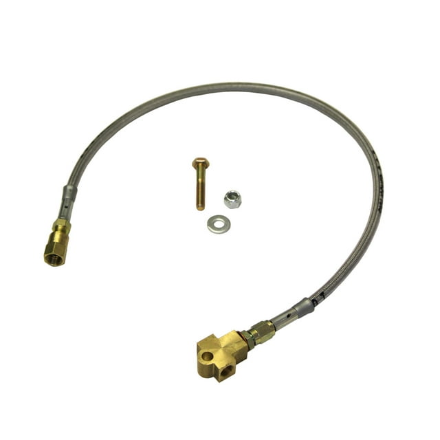 Skyjacker Suspensions Brake Line RBL20 Braided Stainless Steel Hose; Use With 6 Inch To 8 Inch Lift; Single