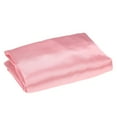 thumbnail image 2 of Well-made Soft Silk-like Polyester Fitted Sheet Fitted Cover Silky Smooth Bed Cover Fitted Elastic(Queen,Pink), 2 of 8