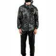thumbnail image 2 of Men's Classic All-Sport Rain Suit | Realtree Fishing Black | Size 3X, 2 of 5