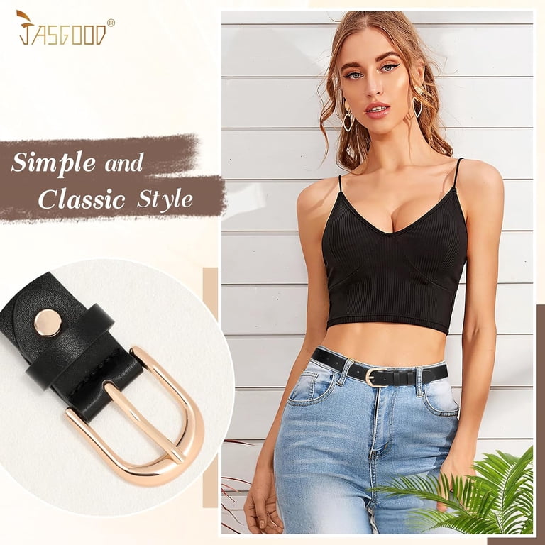 5254 Plus Size Women\'s Leather Belt For Jeans Pants, Fashion Ladies Waist Women main image 4