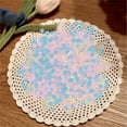 thumbnail image 6 of Michellecmm Christmas Heart Table Confetti Ornaments 100 PCs Paper Round and Snowflake Pattern Table Scattered Confetti Decoration, 6 of 7