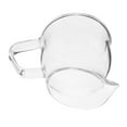 thumbnail image 6 of Hemoton Glass Milk Frothing Cup Small Coffee Pitcher Espresso Cup with Handle Milk Boiling Pot Glass Juice Pitcher for Coffee Tea and Sauces, 6 of 8