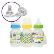 (4 pack) (4 Pack) Parent's Choice BPA Free Baby Bottles - 5-oz