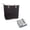 with 3 inner bags, variant on 2 Bottle Insulated Wine Tote Bag - Leakproof Thermal Carrier With Removable Liners, Foldable Oxford Fabric Picnic Cooler Bag For Beach, Tailgating, Camping & Outdoor Travel (Black)