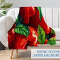 thumbnail image 6 of Fruit Soft and Warm Microfiber Custom Blanket, Printed Throw Blanket for Sofa, Bed, Couch, Office, and Camping - Lightweight Blanket and Throw for All Seasons, 6 of 6