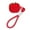 C, variant on Fruit Silicone Earbuds Case for Charging, Clear Impact-Resistant Protective Shell