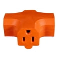 thumbnail image 1 of Multicontacto Triángulo Iusa Termoplástico Naranja 13X11X4 C, 1 of 3