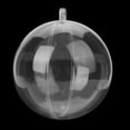 thumbnail image 3 of 20 Bolas de Adorno Transparentes Rellenables, Bolas de Plástico para Decoración de Árbol de NaviDad Con Piezas de Cinta, Muydago, Baratijas para Fines de Decretación General,, 3 of 7