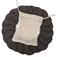 thumbnail image 1 of 12 discos desmaquillantes faciales reutilizables de fibra de bambú de 3 capas con bolsa de almacenamiento (negros), 1 of 8