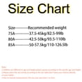 thumbnail image 3 of LYMAYTER Kids Girls First Training Bra 7-12Y Pads Crop Top Double-Lined Chest Soft Cotton Comfort Fit‌, 3 of 8