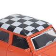 thumbnail image 2 of M Buder 1/32 Scale Orange Pull Back Car Simulated Cute Alloy Vehicle Model Toy with Open Doors for Car Model Collection Decoration Ornaments 4.3 inches / 11 cm, 2 of 9