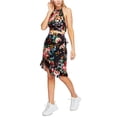 thumbnail image 1 of Free People Womens 2 Piece set Floral Wrap Skirt, Blue, Small, 1 of 1