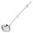 Silver, variant on GETAJGHSD Stainless Steel Wok Ladle for Professional Chefs 1Set