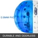 thumbnail image 1 of VEVOR 2 pelotas inflables de parachoques de 1,5 m de diámetro, pelota de fútbol de burbujas, explote en 5 minutos, pelota inflable Zorb para adultos o niños (5 pies, rojo y azul), 1 of 9