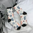 thumbnail image 5 of Pofeuu Starfish Shell Print Crew Socks, Adult Running Hiking Socks for Youth and Adult, 5 of 6