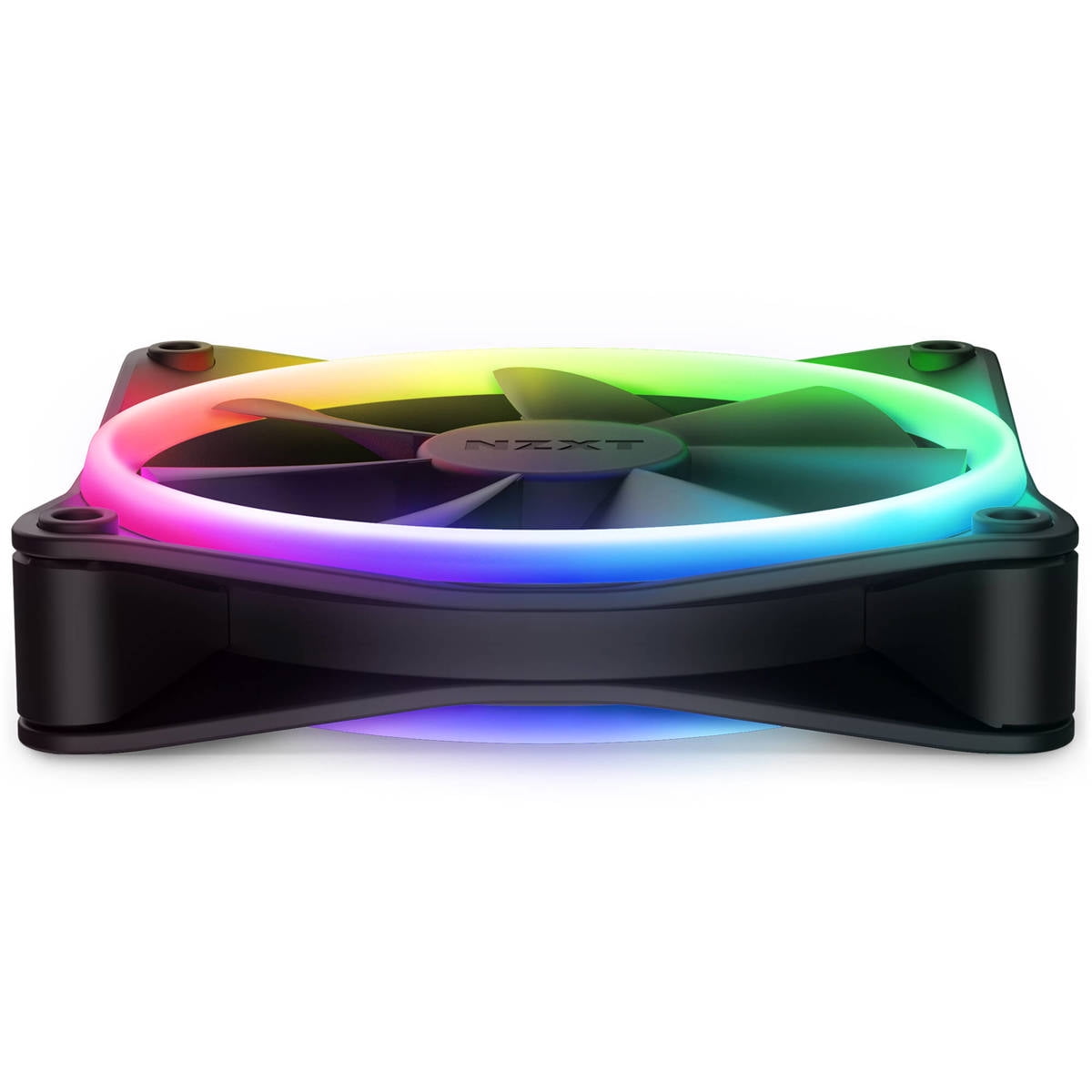 NZXT F120RGB Duo - 120mm Dual-sided RGB Fan - Triple Pack (Black