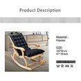 thumbnail image 5 of Rocking Chair Support, Triple Non-Slip Design with Dynamic Rebound Characteristics, Vacuum Packed For Transportation, Suitable For Indoor And Outdoor Use, 5 of 5