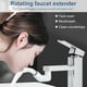 thumbnail image 5 of Faucet Faucet 360 grados Extensio giratorio Adaptador de cabeza ajustable Cara de lavado Boquilla Boquilla Home Hotel Aplaudir Reemplazo Blanco Kearding HA011494-01B, 5 of 6