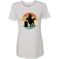 thumbnail image 3 of Inktastic Rodeo Barrel Racing Cowgirl Women's T-Shirt, 3 of 5
