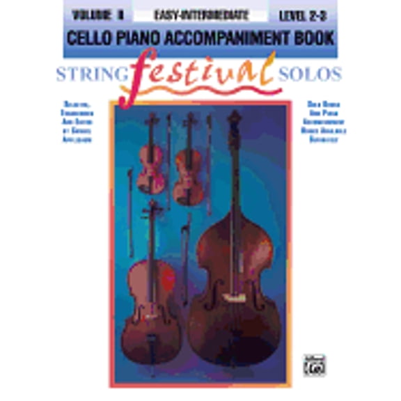 Pre-Owned String Festival Solos, Vol 2: Cello Piano Acc. (Paperback) by Samuel Applebaum