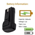 thumbnail image 3 of Batería CS BATTERY DCB080 8 V 1000 mAh Li-ion, 3 of 5
