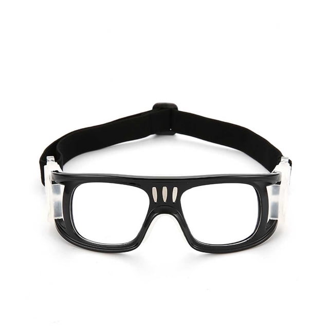 ziyahi Lunettes de Protection Réutilisables pour Hommes Lunettes Ajustables Noires 1ensemble