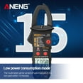 thumbnail image 2 of Aneng True Rms Multímetro Digital Pinza Amperimétrica Detector de Voltaje Cc / Ca Medidor D Tomshoo  Ensayador, 2 of 7