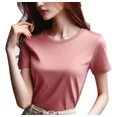 thumbnail image 1 of Playera De Mujer Manga Corta Slim Fit Stretch Ligera Y Suave, 1 of 2