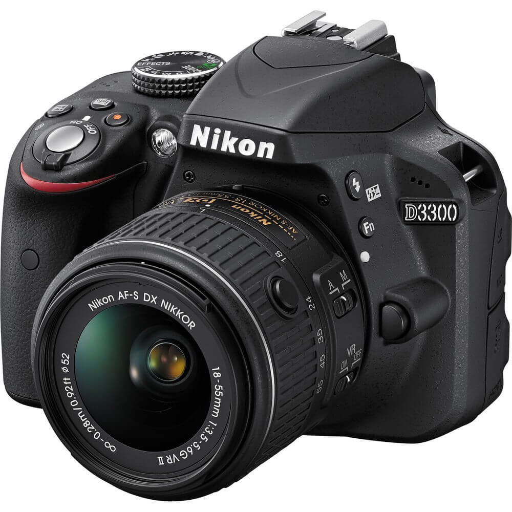 Nikon D3300 Digital SLR with 24.2 Megapixels and 18-55mm Lens Included (Available in multiple colors) - image 4 of 6