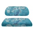 thumbnail image 2 of Pzuqiu 2 Piece Sea Turtle Golf Cart Seat Covers - Breathable Washable Universal Fit Set for 2-Seater Golf Carts, Protective Gift for Golf Lovers, 2 of 10