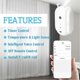 thumbnail image 3 of 2pc Curtain Motor BT Voice Control Switch Robot APP Control Timer Setup Compatible with Alexa Google Home for T-Rail/U-Rail, 3 of 5