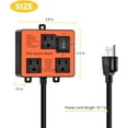 thumbnail image 3 of Ortis Vacuum Switch, Delay Vacuum On/Off to Prevent Circuit Overload and Tripping, Keep Your Workplace Cleaner, Better for Your Lung, 3 of 8