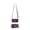 Purple, variant on Leather Backpack With Hanging Strap Carrying Handle And Card Slot Handbag For Women 1 Count