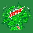 thumbnail image 2 of Tee Luv Men's Mtn Dew Soda Eagle Graphic T-Shirt (XL), 2 of 3