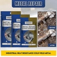 thumbnail image 2 of Ab Casting Glue, Quick-Dry Welding Welding Glue Oil Tank Metal Radiator Repair Waterproof Adhesive Cast Iron, 2 of 5